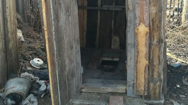 Дом жителя Новосибирской области, в котором были обнаружены человеческие останки