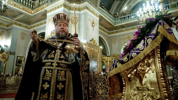 Настоятель Богоявленского кафедрального собора в Елохове города Москвы Александр Агейкин