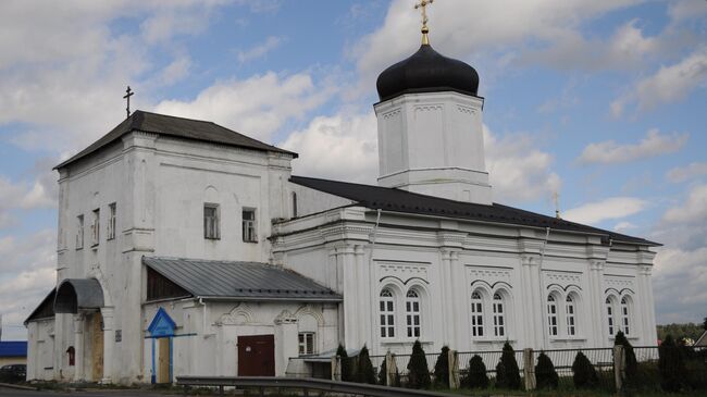 Церковь Успения Пресвятой Богородицы в городе Гжель 