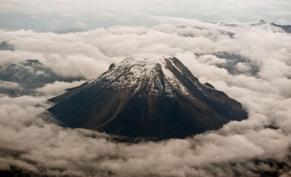 Вид на вулкан Толима