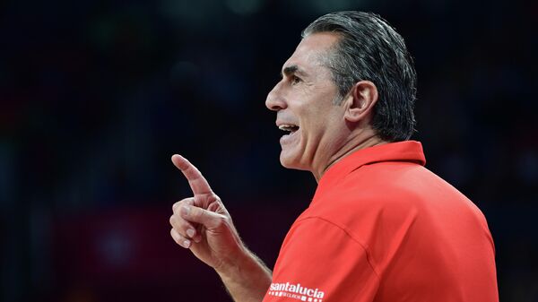  Главный тренер сборной Испании по баскетболу Серджио Скариоло