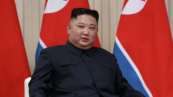Председатель Госсовета КНДР Ким Чен Ын