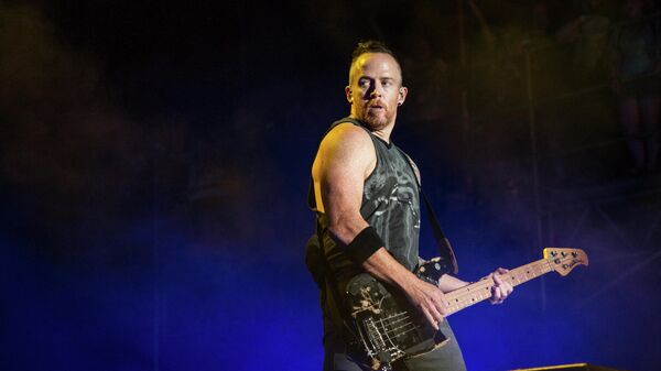 Бас-гитарист группы Linkin Park Дэвид Майкл Фаррелл