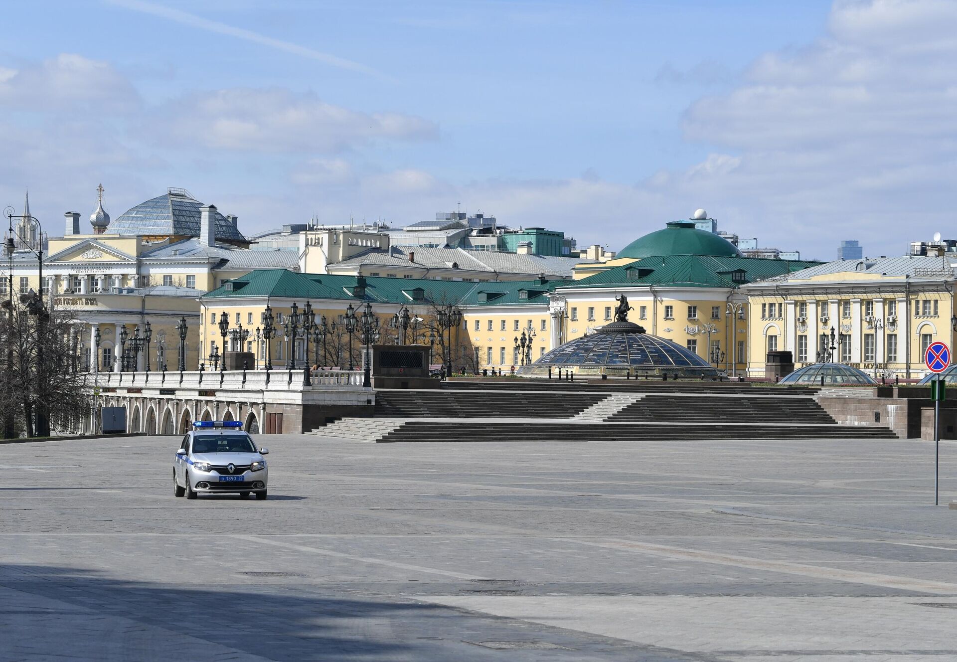 Манежная площадь в Москве - РИА Новости, 1920, 14.01.2022