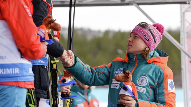 Двукратная олимпийская чемпионка по биатлону Анна Богалий