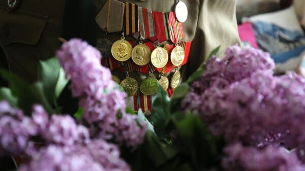 Медали ветерана Великой Отечественной войны Василия Полянского