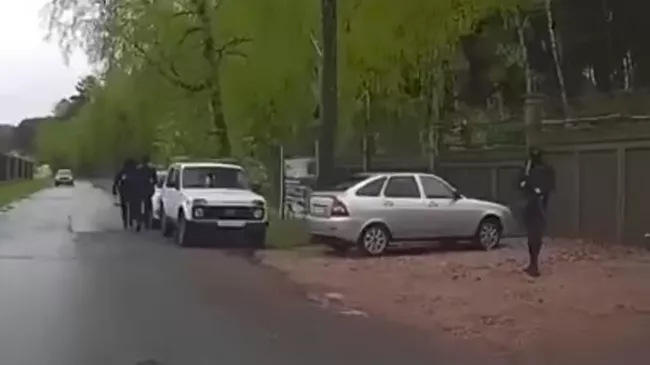 В Сети появилось видео с места задержания бизнесмена Быкова