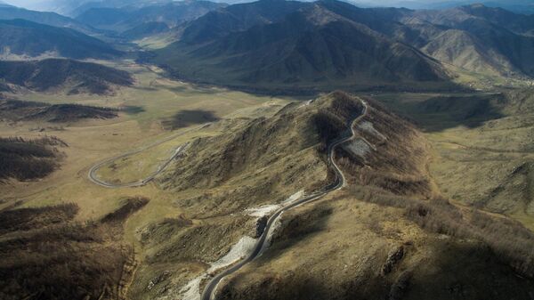 Горный перевал в Республике Алтай