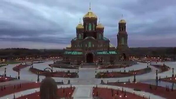 В парке Патриот достроен Храм Вооруженных сил России 