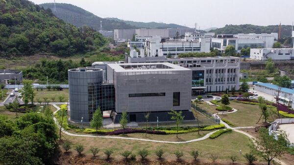 Здание лаборатории P4 в институте вирусологии в Ухани, КНР