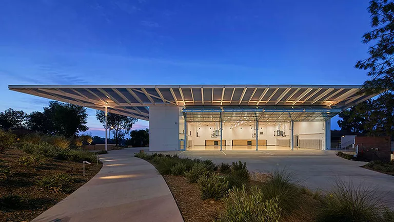 Семейный павильон Кац. Лос-Анджелес, США. Lehrer Architects LA, номинация New Facilities Семейный павильон Кац. Лос-Анджелес, США. Lehrer Architects LA, номинация New Facilities