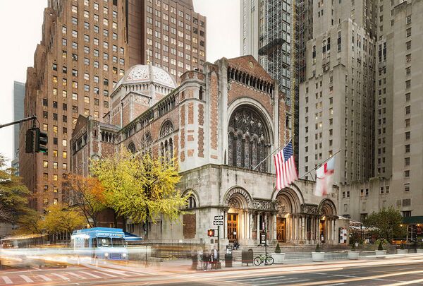 Купол епископальной церкви Святого Варфоломея. Нью-Йорк, США. Acheson Doyle Partners Architects, PC, номинация Restoration
