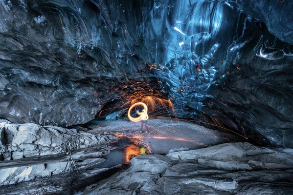 Ледяная пещера Скафтафелл, Исландия