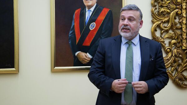 Новый чрезвычайный и полномочный посол Перу в Российской Федерации Хуан Хенаро Дель Кампо Родригес 