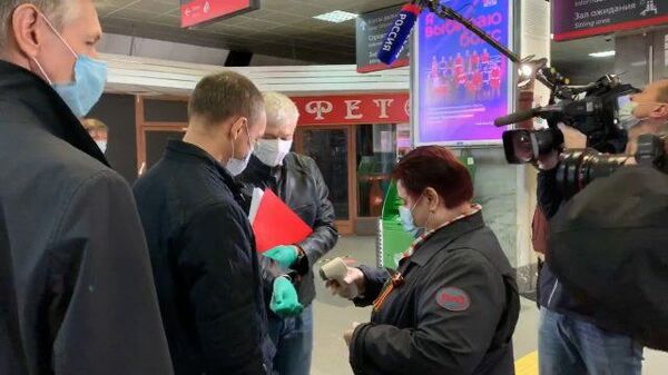 Министр транспорта проверил готовность вокзалов к новым условиям из-за COVID-19