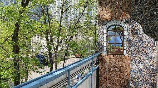 Москвичка своими руками преобразила свой балкон
