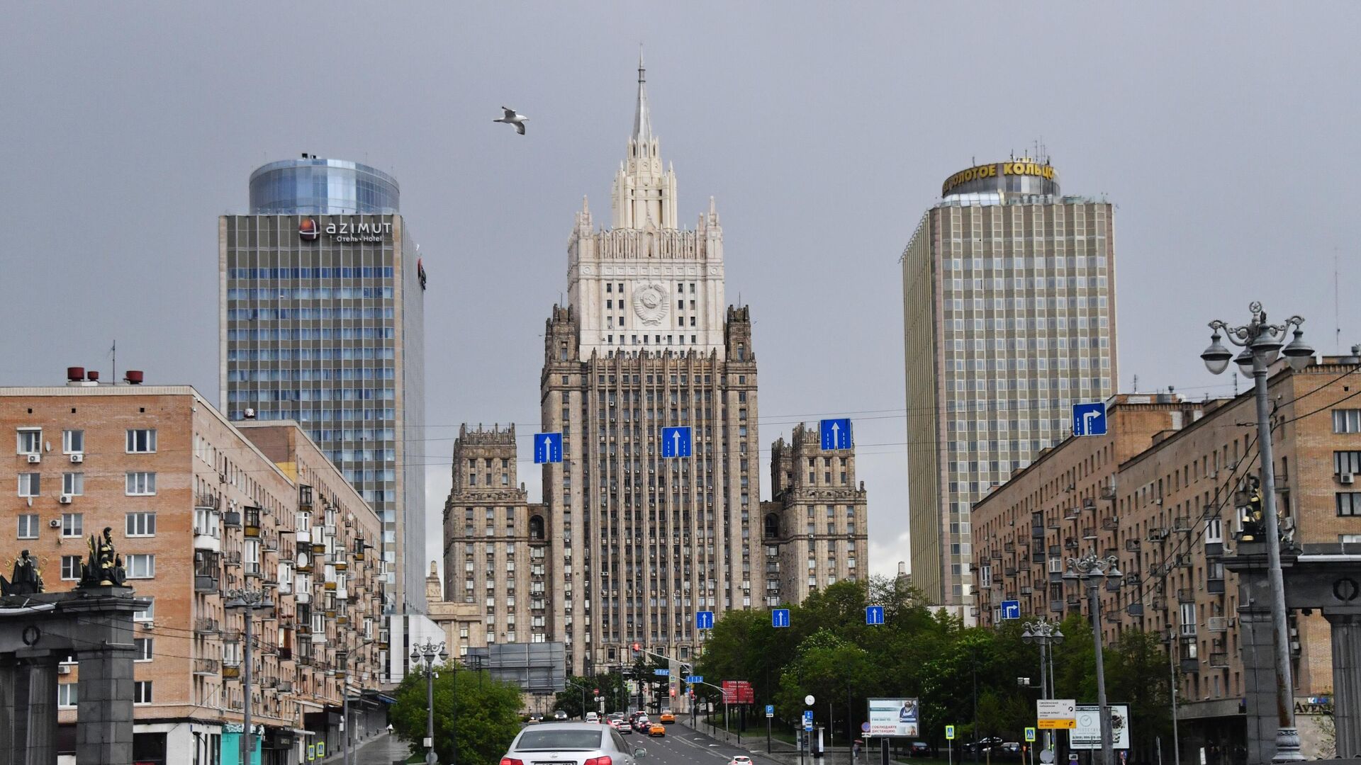 Здание Министерства иностранных дел РФ в Москве - РИА Новости, 1920, 02.08.2021