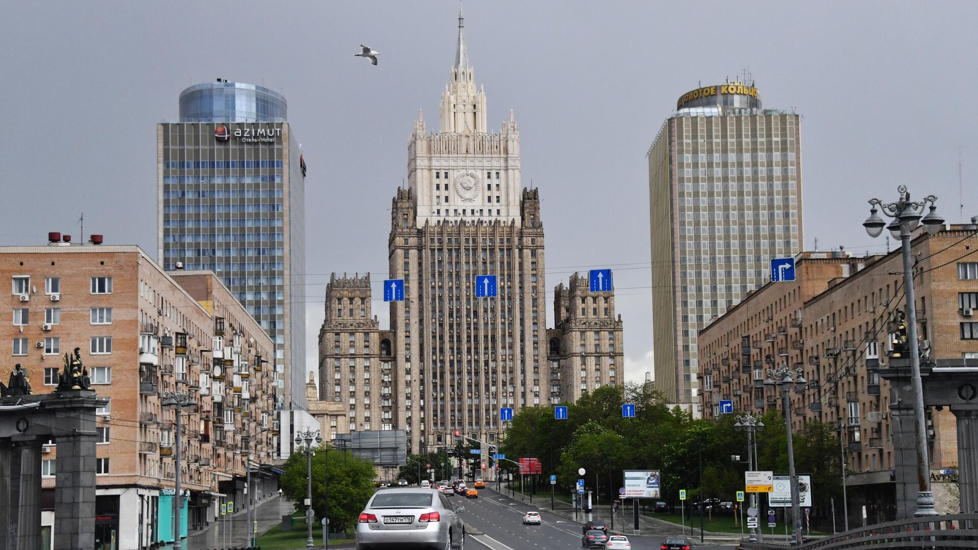 Здание Министерства иностранных дел РФ в Москве - РИА Новости, 1920, 19.05.2020