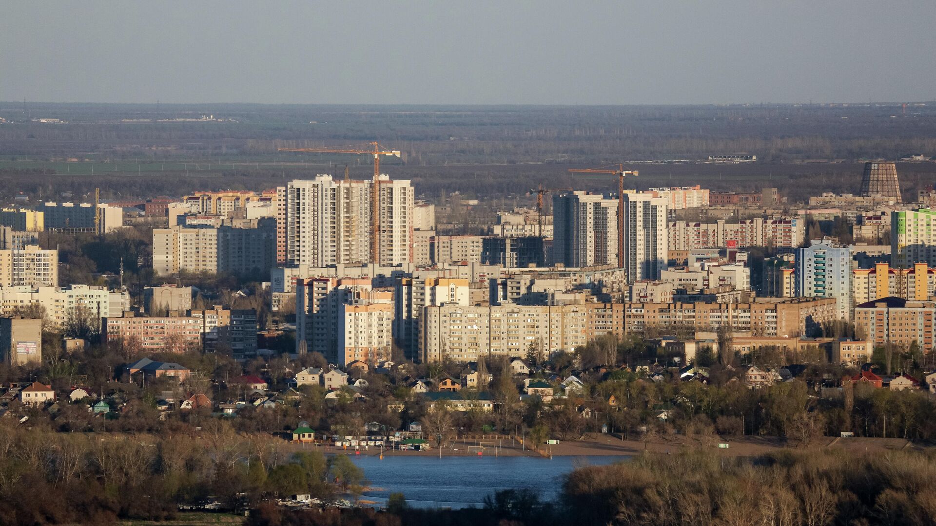 Вид на город Энгельс - РИА Новости, 1920, 29.12.2022