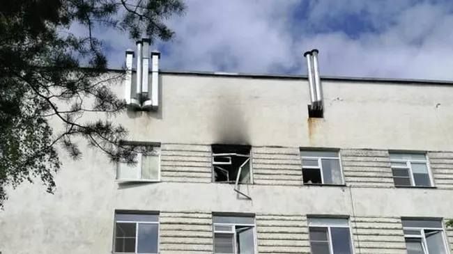 Здание в Обнинске, в котором произошел хлопок. 19 мая 2020