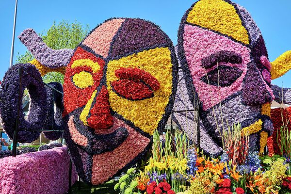 Цветочные парады в Голландии