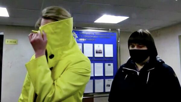 Московская предпринимательница, задержанная за публикацию видео о том, что в столичных магазинах якобы продаются маски из гумпомощи
