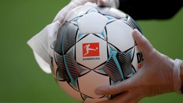 Официальный мяч чемпионата Германии по футболу