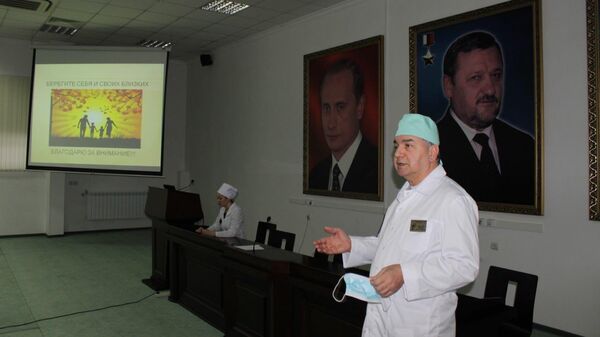 Заместитель главного врача республиканской клинической больницы имени Ш. Эпендиева Соип Солсаев 