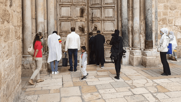 Открытие Храма Гроба Господня в Иерусалиме. 24 мая 2020