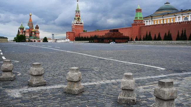 Красная площадь в Москве