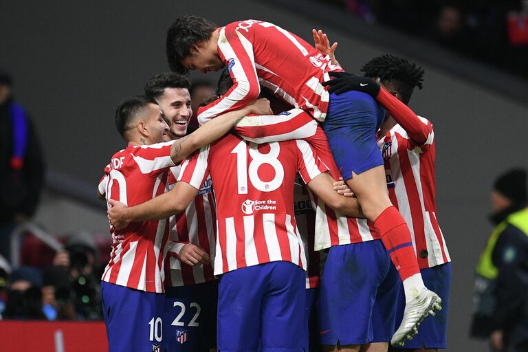 Футбол. Лига чемпионов. Матч Атлетико - Локомотив