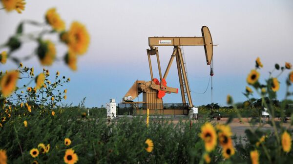 Добыча нефти в штате Оклахома, США