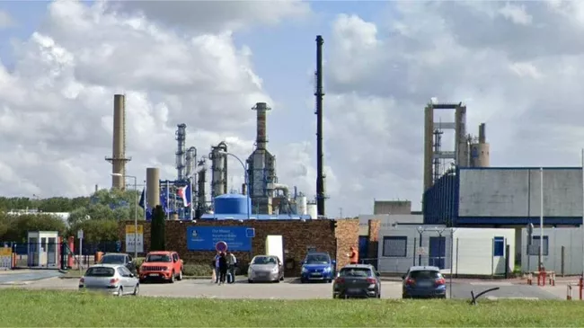 Завод норвежской химической компании Yara в Гонфревиль-л'Орше, Франция