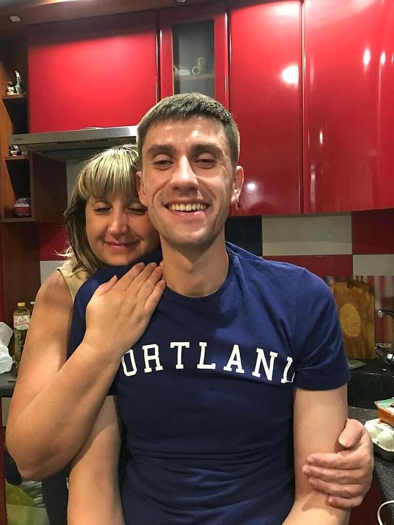 Никита вместе с мамой