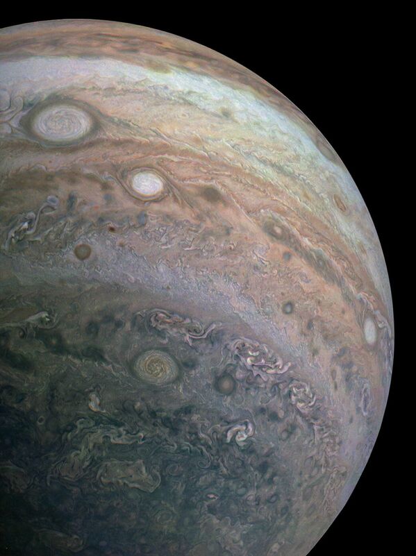 Южное полушарие Юпитера