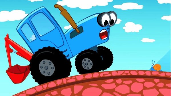 Кадр из мультфильма Синий трактор