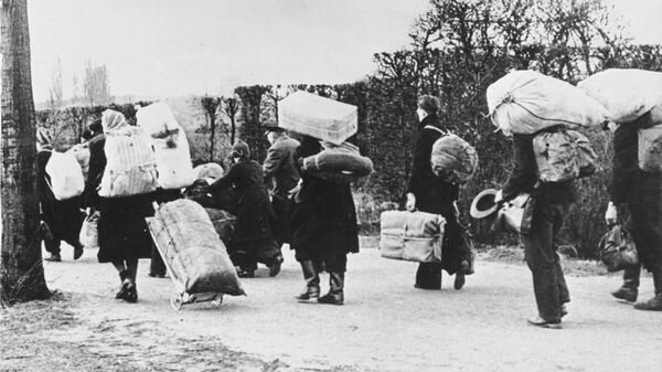Беженцы, 1945 год 