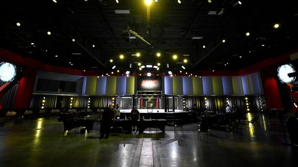 Октагон UFC в Лас-Вегасе