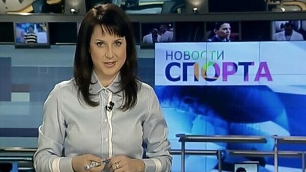 Ирина Слуцкая во время первого репортажа на телевидении