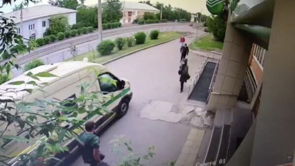 Нападение на инкассаторов в Красноярске