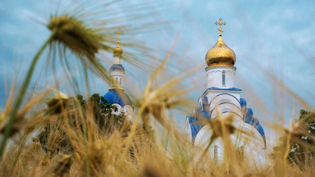 Церковь Вознесения Христова в хуторе Железный Краснодарского края