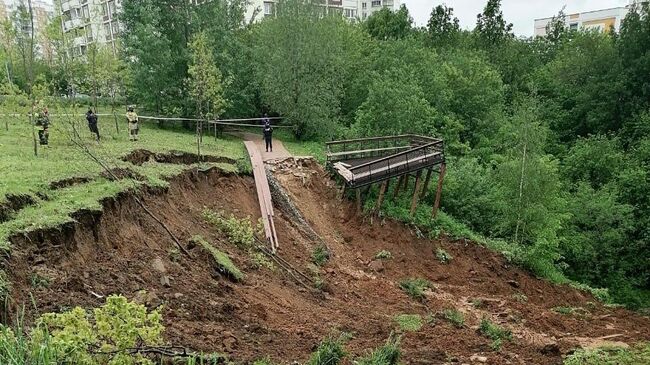 Последствия провала грунта