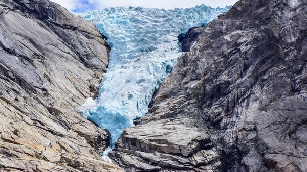 Ледник Бриксдальсбреен в Норвегии