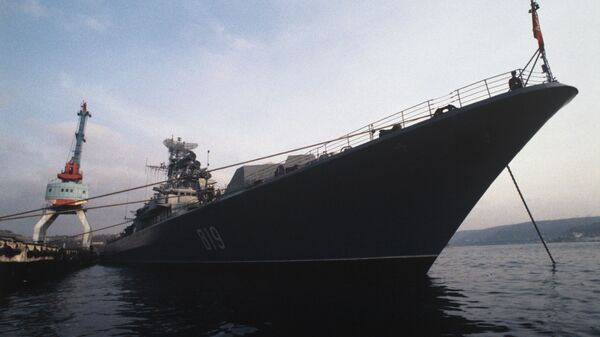Один из кораблей Черноморского флота ВМФ России