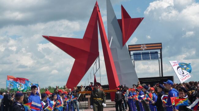 Мемориал героям-освободителям Миус-фронта в Куйбышевском районе