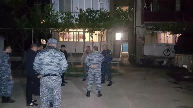 Нападение на квартиру министра юстиции Южной Осетии Залина Лалиева