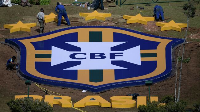 Логотип Бразильской конфедерации футбола (CBF) 