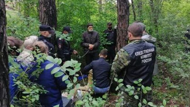 Следственный экспермиент на месте убийства