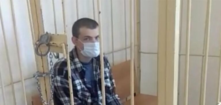 Задержанный Родион Соловьев