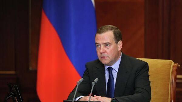 Заместитель председателя Совета безопасности Российской Федерации Дмитрий Медведев